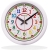 EasyRead Time Teacher Kinder-Wanduhr, die das 12 Stunden Zeitformat und das (digitale) 24 Stunden Zeitformat anzeigt. Es ermöglicht, das Ablesen der digitalen Uhrzeit mit einer analogen Uhr zu erlernen. Einfaches Lehrsystem in zwei Schritten. Durchmesser 29 cm, für Kinder im Alter von fünf bis zwölf Jahren. - 1