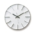 Lemnos AZ-0115 Edge Clock Aluminium groß, weiß - 1
