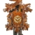Schwarzwälder Kuckucksuhr/Schwarzwald-Uhr (original, zertifiziert), 8-Tage-Werk, mechanisch, 7 Laub, 3 Vogel, Kukusuhr, Kukuksuhr, Kuckuksuhr (schönes Weihnachts-Geschenk) - 1