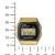 Casio Collection Herren-Armbanduhr Digital Quarz A159WGEA-1EF - 