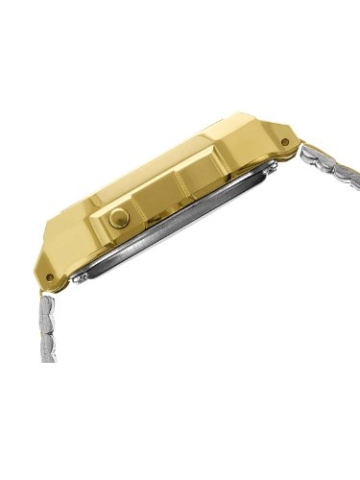 Casio Unisex Armbanduhr Collection Digital Quarz Gold Edelstahl A168Wg-9Ef - 