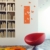 Große moderne Wanduhr Schmetterling Orange (vertikal) Querformat 60 x 20 cm, 3d DIY, Wohnzimmer, Schlafzimmer, Kinderzimmer - 4