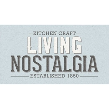 Kitchen Craft Living Nostalgia Analog Wanduhr, Plastik, Grün, 7.5 x 25.5 x 25.5 cm - 5