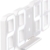 Lunartec Digitaluhr: Digitale Jumbo-LED-Tisch- & Wanduhr, 3D, Wecker, dimmbar, 28 cm (Design-3D-Wanduhr) - 3