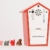 KOOKOO AnimalHouse Rot, Moderne kleine Kuckucksuhr mit 5 Bauernhoftieren, Aufnahmen aus der Natur Moderne witzige Design Uhr - 6