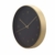 LUUK LIFESTYLE hochwertige, Schlichte Nordic Design Minimal Quarz Wanduhr mit Sekundenzeiger, Küchenuhr, Wohnzimmer Uhr, Büro Wanduhr, Flur, schwarz - 4