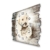 Kreative Feder Tierliebe Hund Katze Shabby Style Designer Wanduhr Funkuhr aus Holz *Made in Germany leise ohne Ticken WH016FL - 2