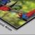Abstrakt grau Designer Wanduhr modernes Wanduhren Design leise kein ticken dixtime 3DS-0053 - 5