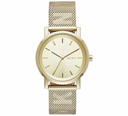 DKNY Damen Analog Quarz Uhr mit Edelstahl Armband NY2621 - 1