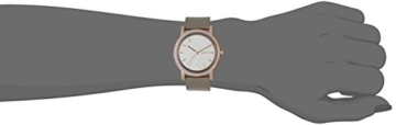 DKNY Damen Analog Quarz Uhr mit Leder Armband NY2341 - 3