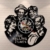 YUN Clock@ The Rolling Stones Wanduhr aus Vinyl Schallplattenuhr Upcycling 3D Design-Uhr Wand-Deko Vintage Familien Zimmer Dekoration Kunst Geschenk, Durchmesser 30 cm - 3