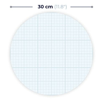 DEQORI Glasuhr | rund Ø 30 cm | Motiv Vollmond über New York | ausgefallene leise Design Uhr aus Glas | Wanduhr für Wohnzimmer & Küche | Moderne Hingucker Uhr für die Wand - 8